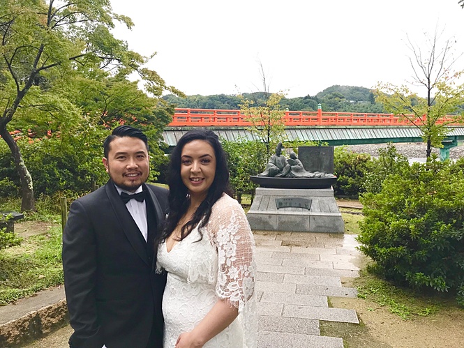 Bride & Groom Flew All the Way from Australia and Married in Kyoto!