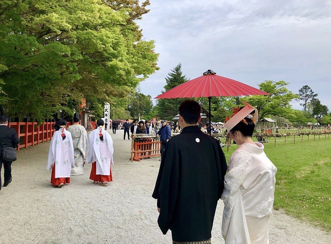 平成結びのご婚礼は上賀茂神社・さくらいにて！