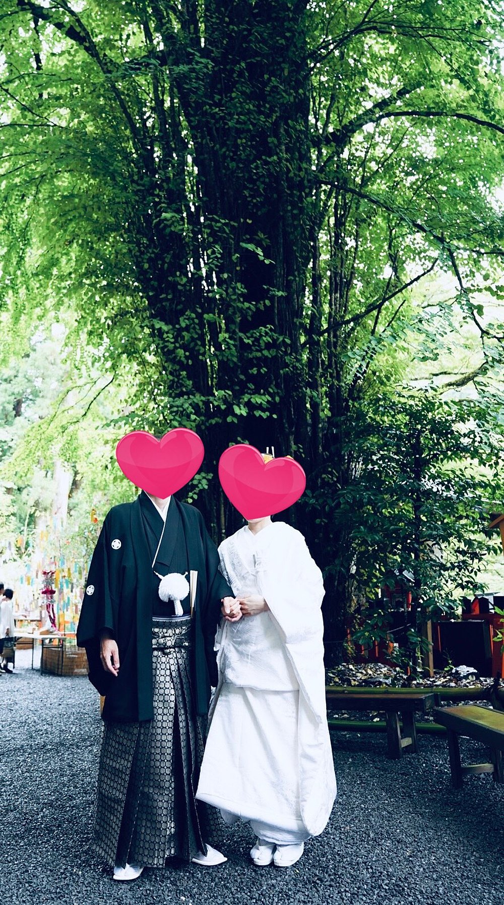 2019年 7月 20日　挙式：貴船神社（☆☆ 様　☆☆ 様）