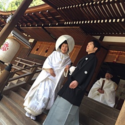 2016年4月9日 挙式:宇治上神社 祝宴:京料理 清和荘 (M.Y様 M.M様)