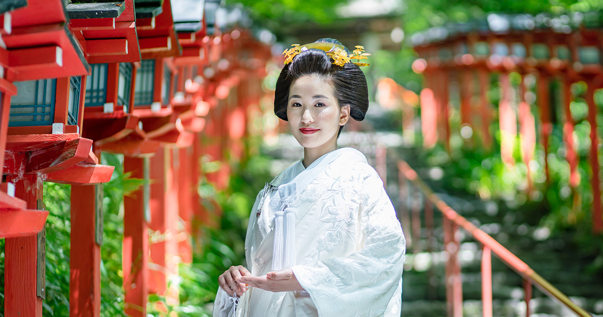 貴船神社 挙式プラン 京都で和婚 結婚式 神社挙式はクリエイトウエディング