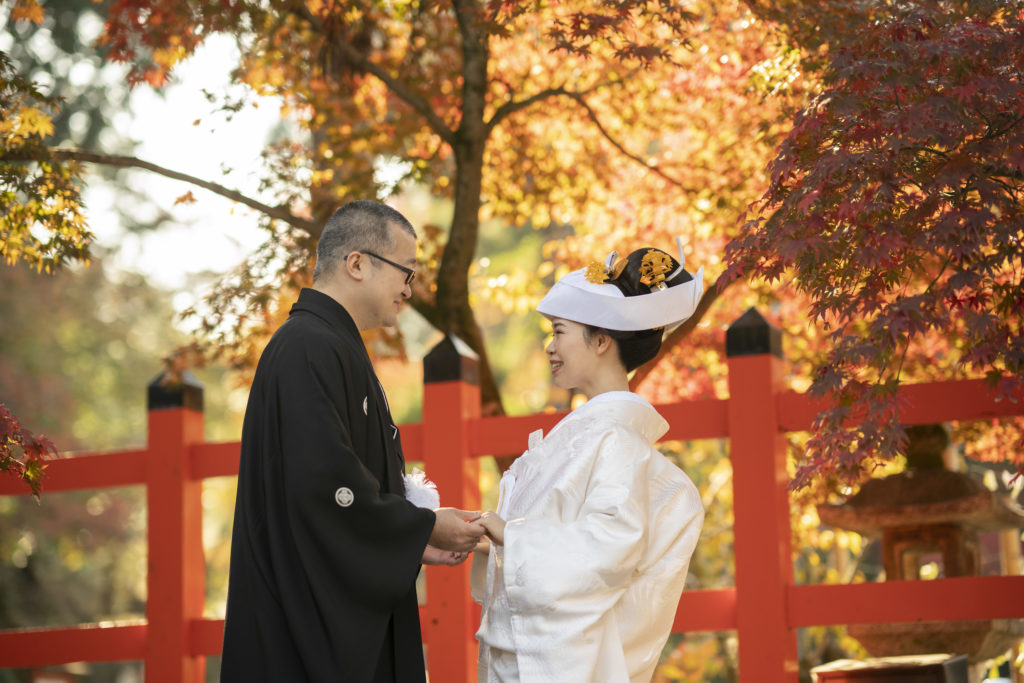 2021年 11月20日　挙式：吉田神社　祝宴：左阿彌（G.M様 M.T様）