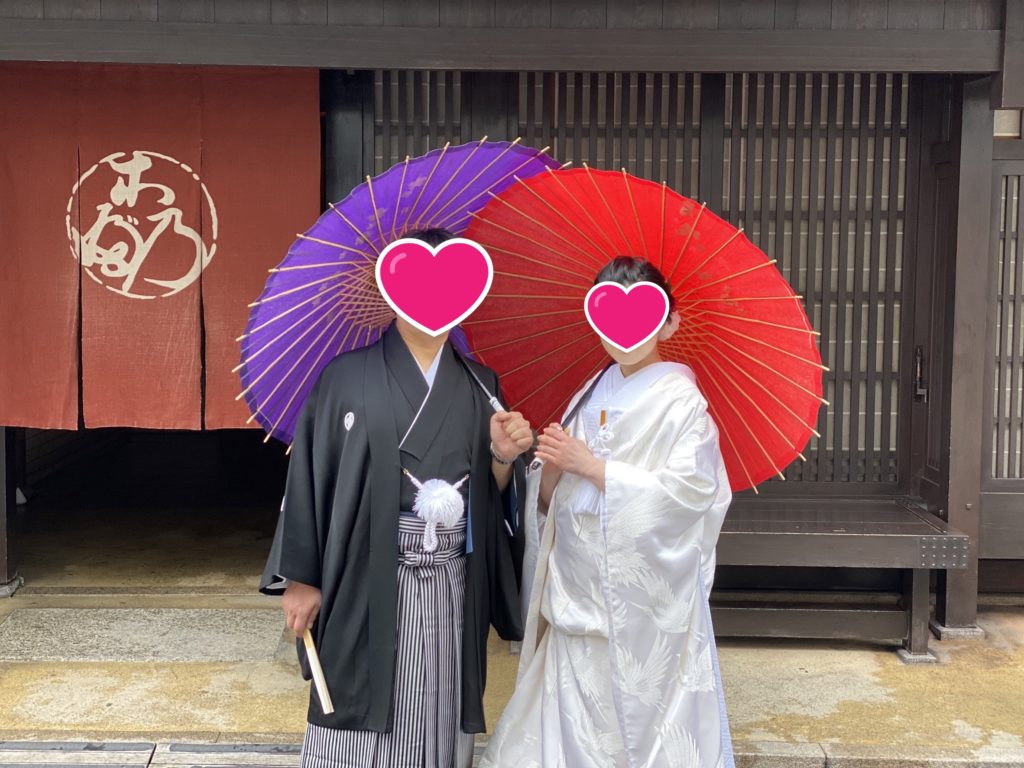 吉田神社にて挙式・木乃婦にてご披露宴でした
