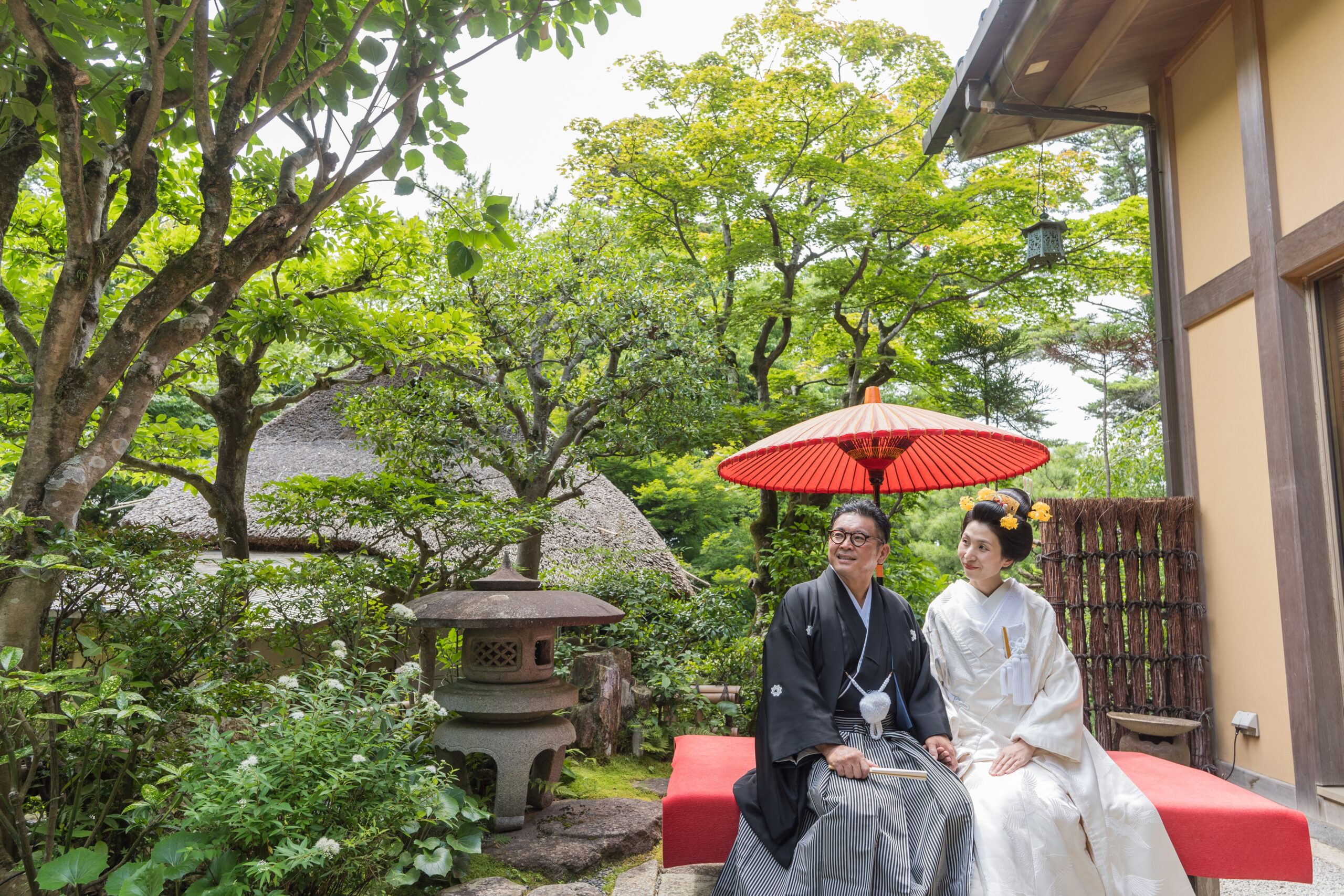 2024年6月8日　挙式：豊国神社　祝宴：左阿彌（Ｎ.Ａ様 M.K様）