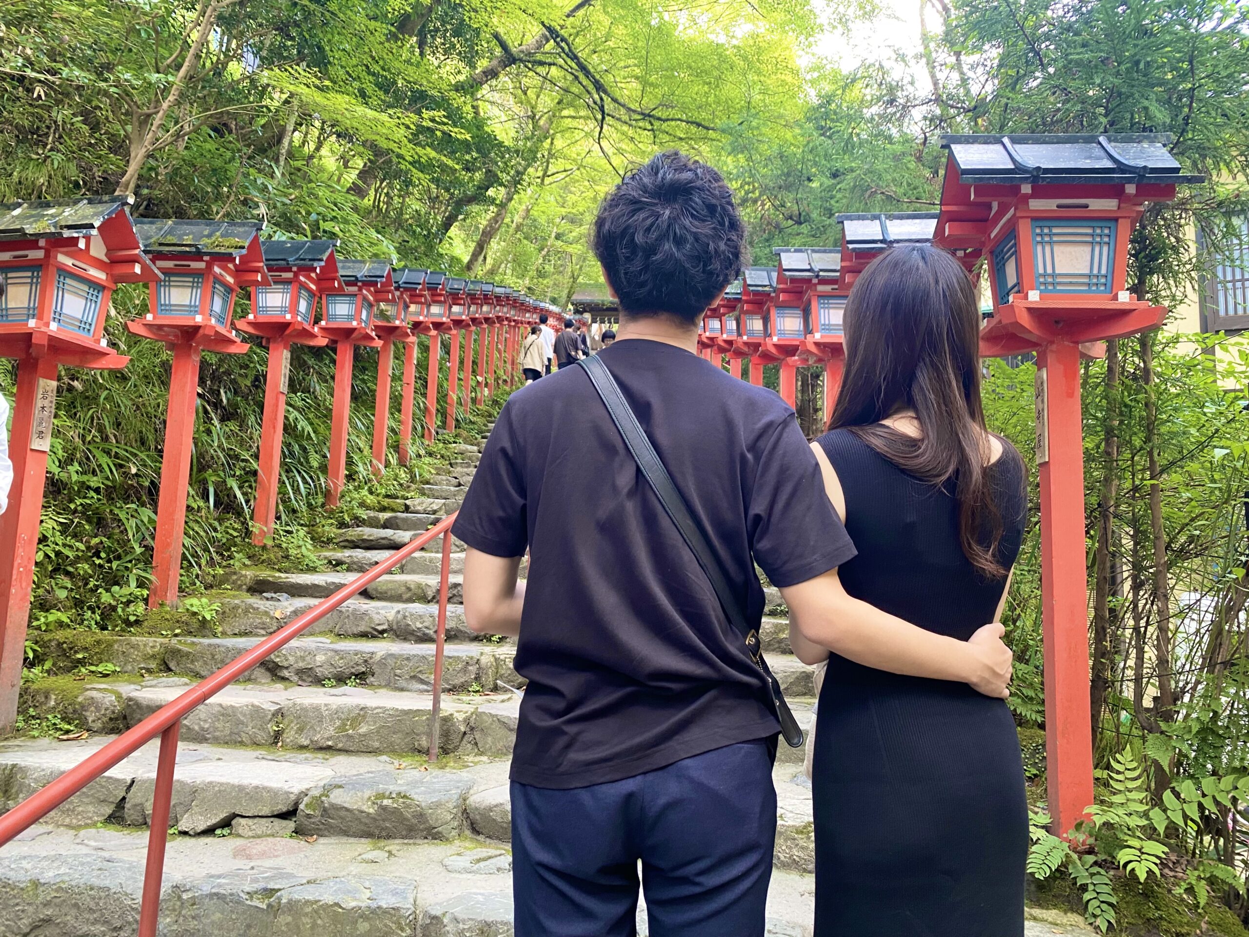 貴船神社で結婚式をご検討の方、ぜひ「クリエイトウエディング　お下見ツアー」をご利用ください①