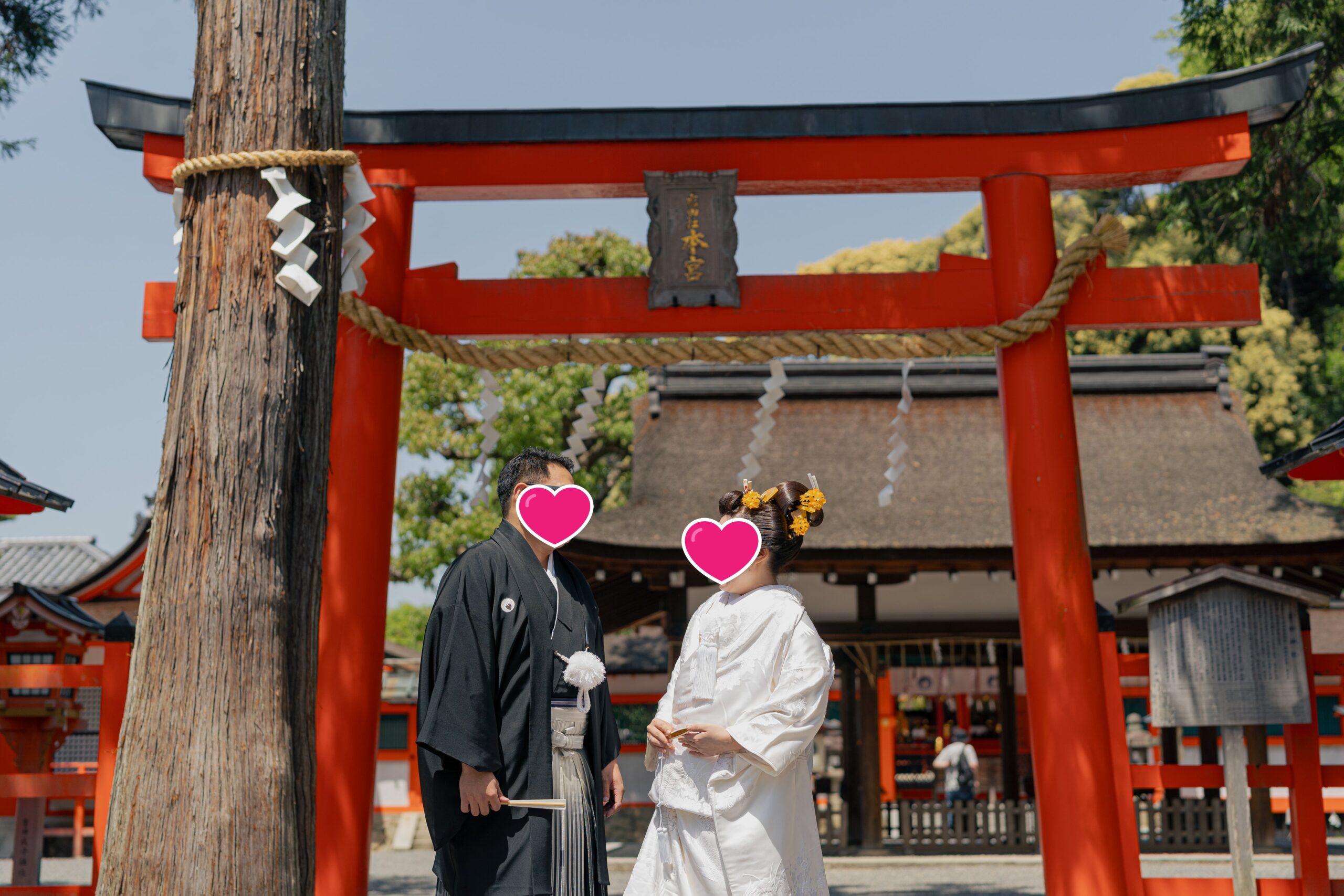 2025年 5月 5日　挙式：吉田神社　　祝宴：京料理 清和荘（ H.T 様・S.F 様 ）
