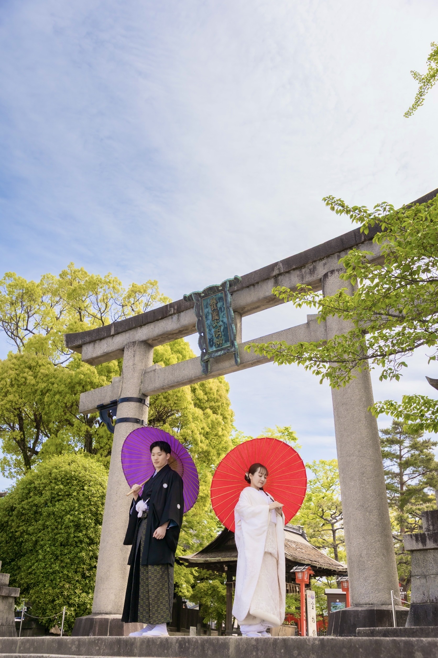 2026年  4月 19日　挙式：豊国神社　　祝宴：ウェステイン都ホテル京都（ Ｄ.Ｉ 様・Ｋ.Ｉ 様 ）