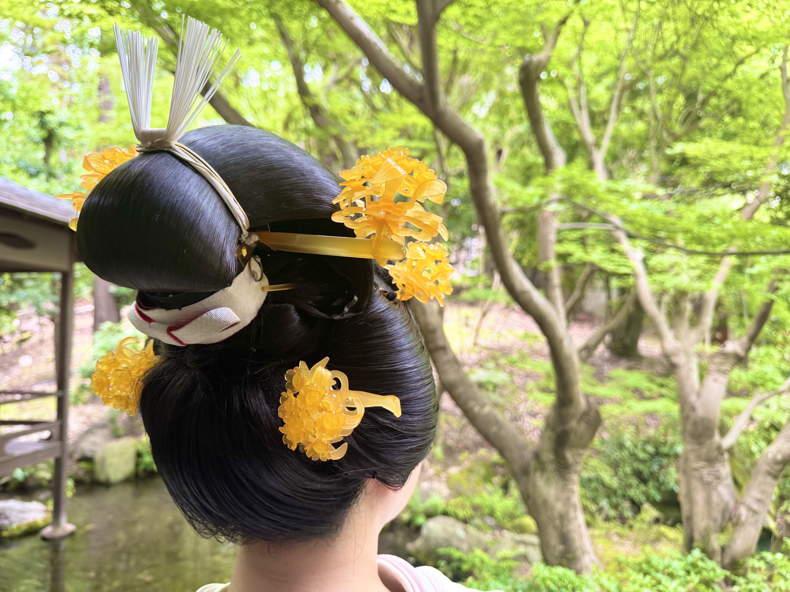 日本髪・文金高島田で迎える結婚式！②　～貴船神社で叶えた、本物の日本髪～